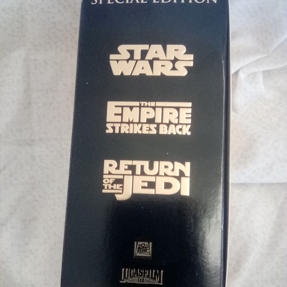 Star Wars Special Edition VHS Box Set - Black and White